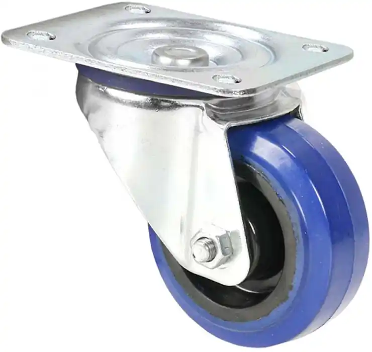 Top-Angebot Adam Hall Hardware 372081 Lenkrolle 80 mm mit blauem Rad
