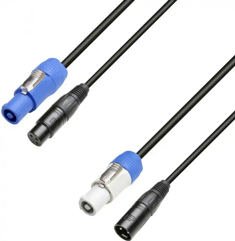 Sale Adam Hall Cables 8101 PSDT 0500 Netz- & DMX Kabel Power Twist