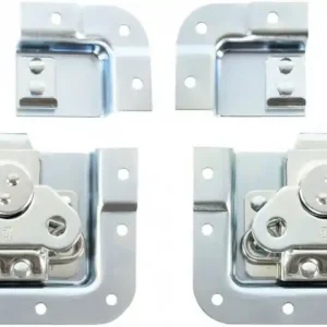 Abverkauf Adam Hall Hardware SPLIT-LID 2er Set Butterfly Verschluss kurz gekröpft 14