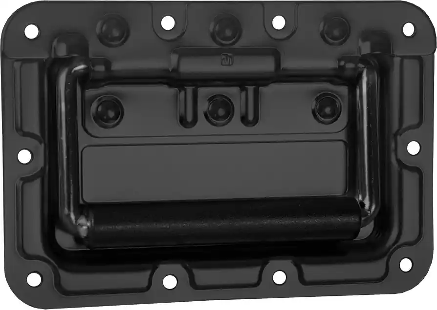 Adam Hall Hardware 34081 BLK Gefederter Klappgriff Medium Abverkauf