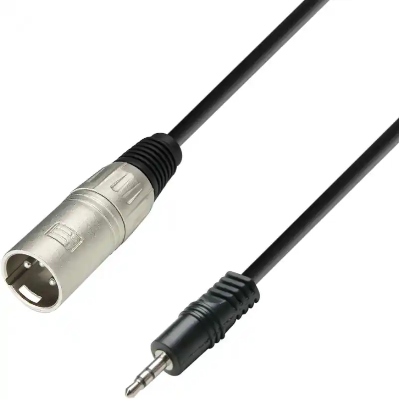 Adam Hall Cables K3 BWM 0100 - 3,5 mm Stereo-Klinke auf XLR, 1m Angebot
