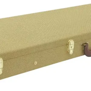 DIMAVERY Holz-Case für E-Gitarren, tweed Markenware