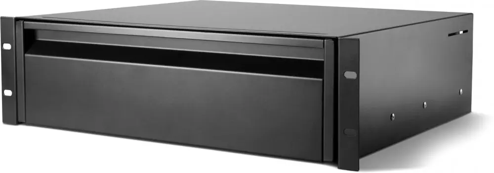 Versand Am Gleichen Tag Adam Hall 19" Parts 874 E 03 A - ERGO 19" Aluminium Rackschublade 3 HE