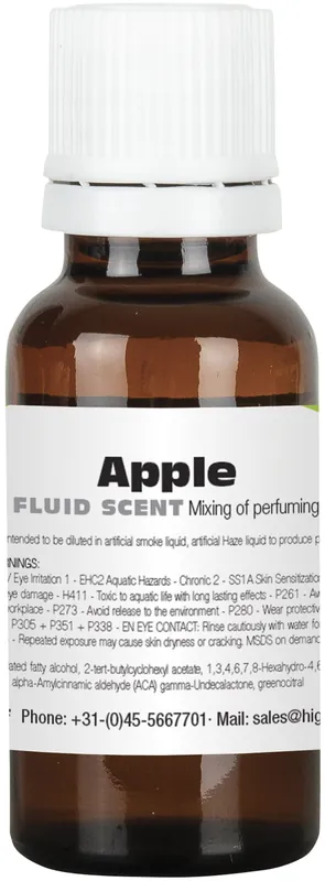 Sale SHOWGEAR Nebelfluid mit Apfelduft, 20 ml