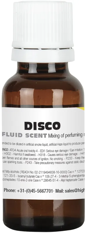 Versand Am Gleichen Tag SHOWGEAR Nebelfluid Duft Disco, 20 ml