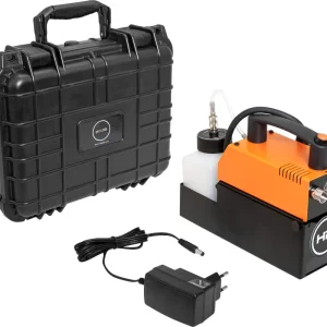 HAZEBASE piccola Akku-Nebelmaschine 12V/200W DMX Garantierte Lieferung