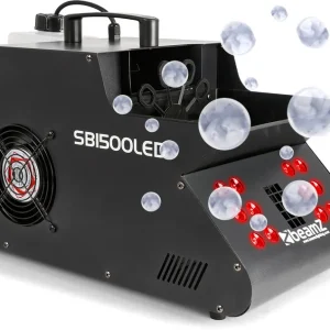 Ausverkauf beamZ SB1500LED Nebel & Seifenblasenmaschine RGB LEDs