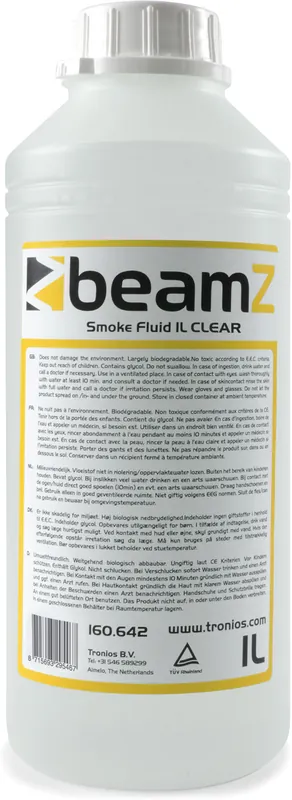 Sonderangebot beamZ FSMF1E-C Nebelfluid 1L Standard Klar