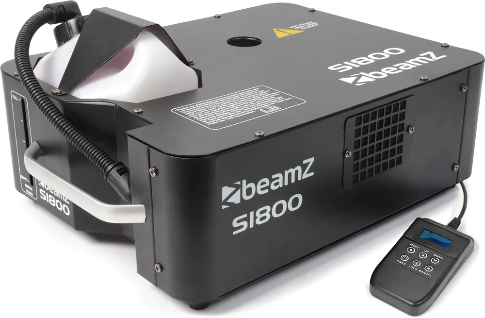 beamZ S1800 Nebelmaschine DMX Horizontal/Vertikal Nur Heute