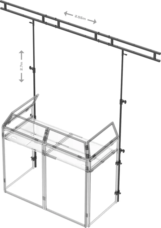Solange Der Vorrat Reicht Vonyx DB3L Lichtbrücke für DB3 DJ-Tisch