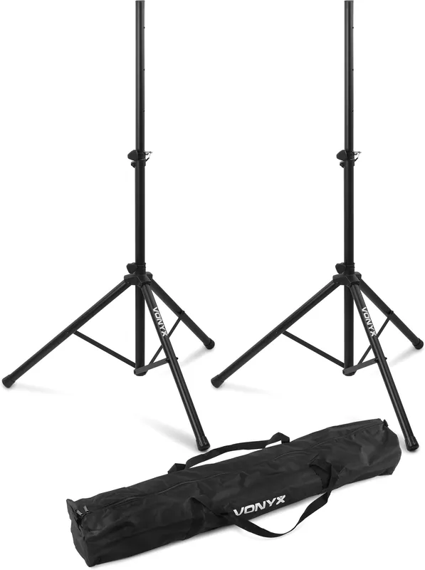 Preis Gesenkt Vonyx LS01K Lautsprecherständer-Set in Tasche