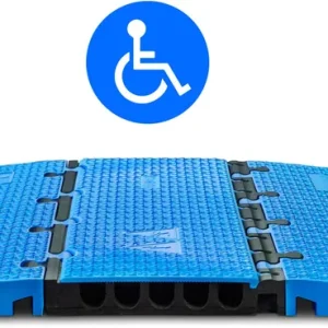 Defender MIDI 5 2D SET BLU - Midi 5 2D Set blau Modulsystem für Rollstuhlrampe und barrierefreien Saisonangebot