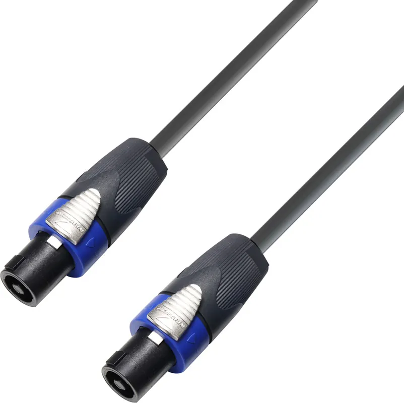 Garantierte Lieferung Adam Hall Cables 5 STAR S225 SS 2000 - Hochflexibles Lautsprecherkabel NEUTRIK speakON 20 m