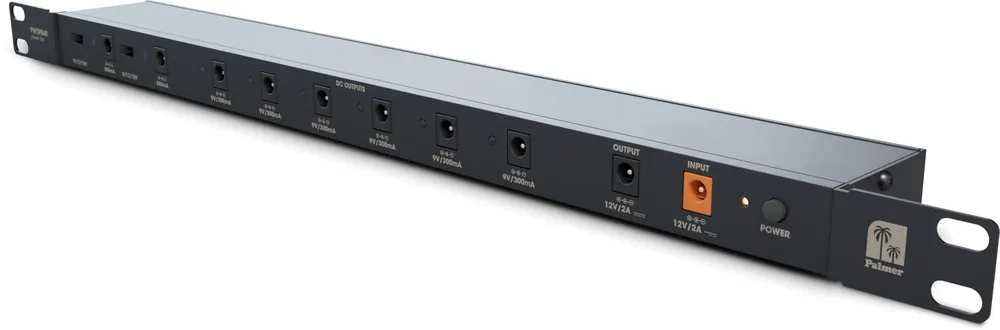 Online Kaufen Palmer WT PB 40 RK - Netzteil mit 8 Ausgängen für Rackeinbau