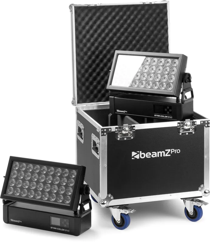 Heißes Angebot beamZ Pro FLC5402 Flightcase für 2 Stück Star-Color 540