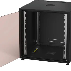 MONACOR RACK-12GD/SW Studiorack für 482-mm-Geräte (19"), 12 HE Neue Kollektion