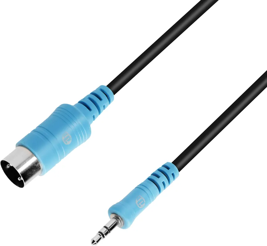 Preiswert Adam Hall Cables 3 STAR B WMIDI 0150 - TRS Midi Kabel (Typ A) 3,5 mm Klinke TRS auf Midi 5-Pol