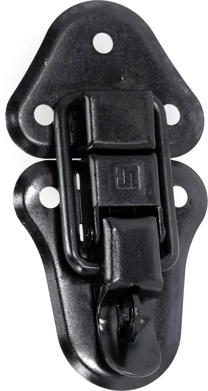Adam Hall Hardware 1602 BLK - mittleres Aufbauschloss KTL, schwarz Direktkauf