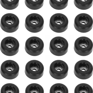 Abverkauf Adam Hall Hardware 4900S M20AH - Set 20 x Gummifuß 25 x 11 mm Schwarz, rutschhemmend