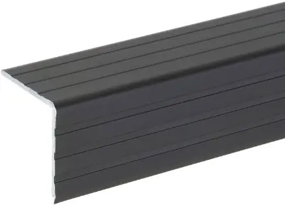 Adam Hall Hardware 6105 BLK - Aluminium-Kantenschutz schwarz 30 x 30 mm Nur Heute