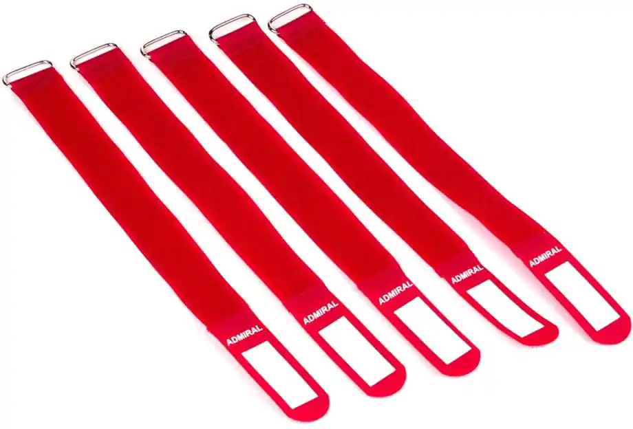 Admiral Kabelbinder 26cm rot 5 Stück Must-Have