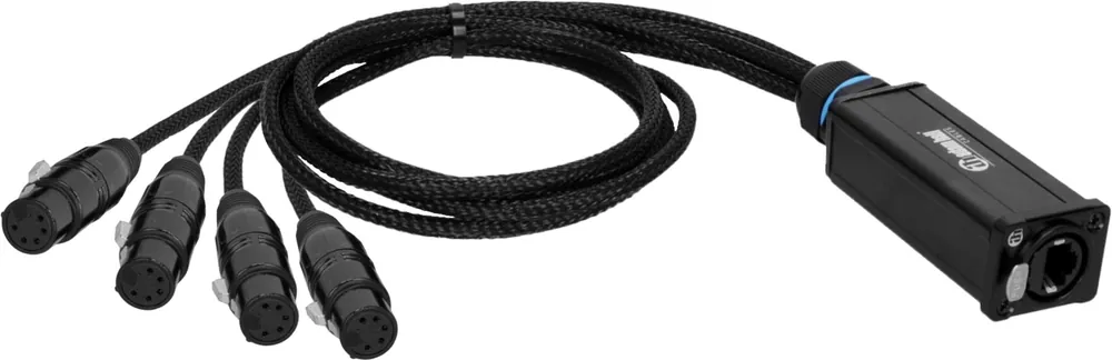 Adam Hall Cables 4 STAR CATBOX XF5 - Audio & DMX Adapter 5-Pol XLR Female x Cat.6a Bestseller