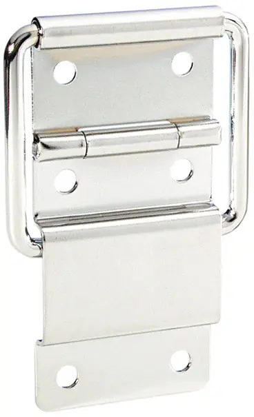 Letzte Chance Adam Hall Hardware 2529 A - Feststellscharnier 4,2 mm Bohrungen, Chrom