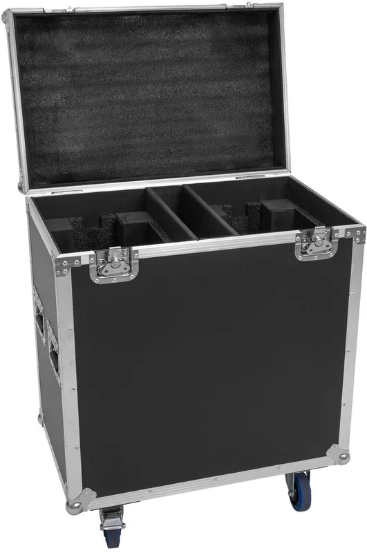 Expressversand ROADINGER Flightcase 2x TMH-S400 mit Rollen