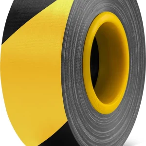 Bestseller Defender EXA-TAPE® BY 50 ERGO-CORE - Premium Gewebeklebeband mit ERGO-Core | schwarz/gelb |