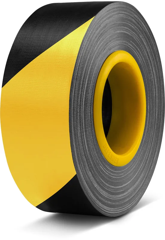 Bestseller Defender EXA-TAPE® BY 50 ERGO-CORE - Premium Gewebeklebeband mit ERGO-Core | schwarz/gelb |