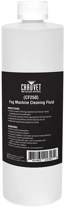 Chauvet DJ Reinigungsflüssigkeit für Nebelmaschinen - 250ml Top-Preis