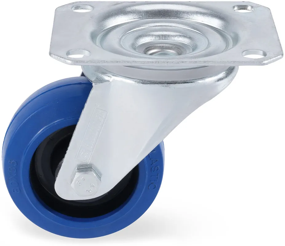 Riggatec Lenkrolle 80mm BLUE WHEEL Nur Für Kurze Zeit