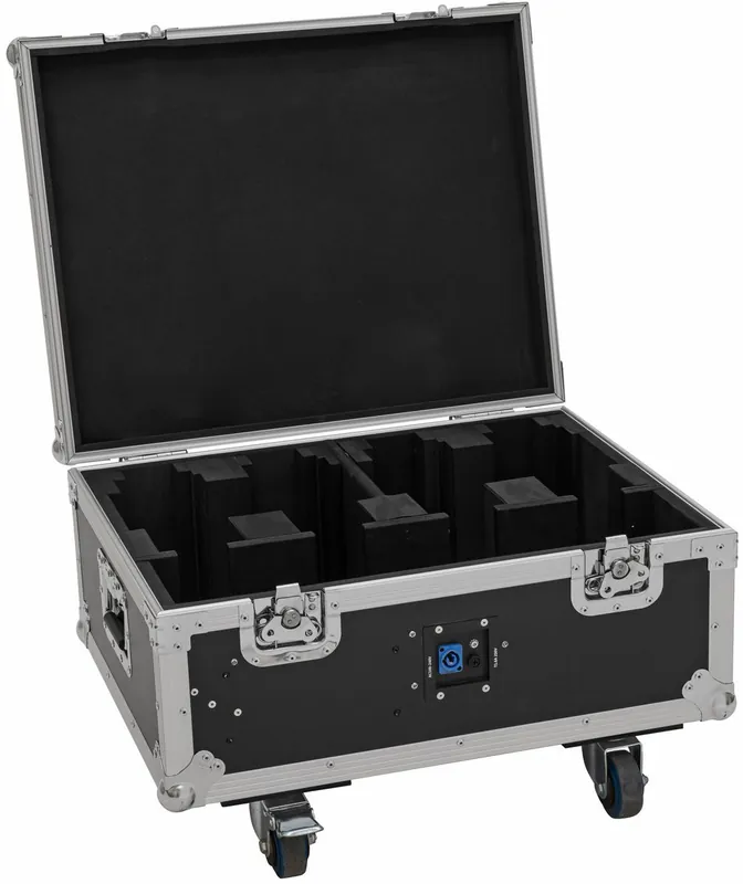 ROADINGER Flightcase 4x AKKU MBT-3 mit Rollen und Ladefunktion Knallerangebot