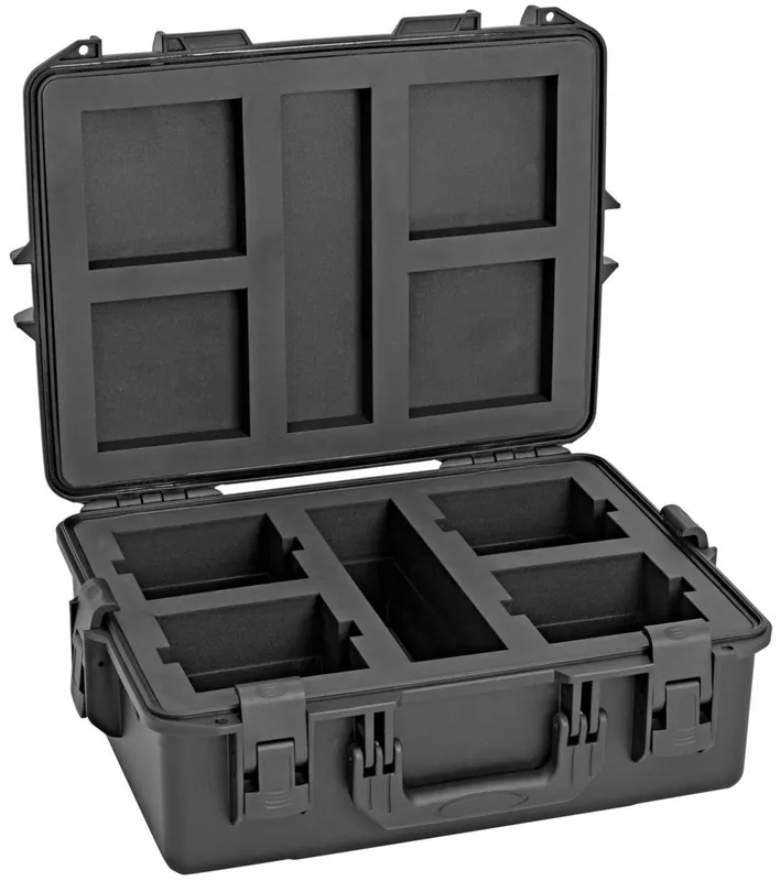 Sichere Zahlung ROADINGER Kunststoffcase für 4x AKKU UP-4 QCL Spot QuickDMX MK2