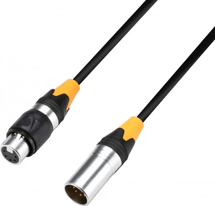 Adam Hall Cables K4DGH1000 IP65 DMX-& AES/EBU-Kabel, 5-Pol-XLR 10m Top-Seller