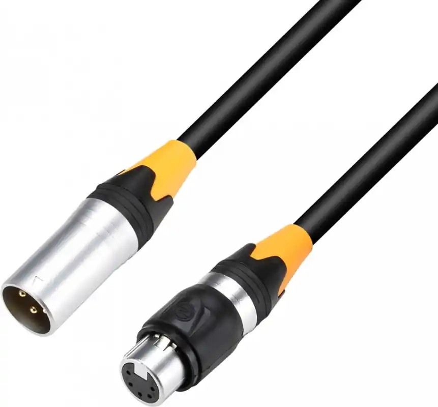 Adam Hall Cables K 4 DHM 0020 IP 65 DMX-Adapter XLR female 5-polig auf XLR Sale