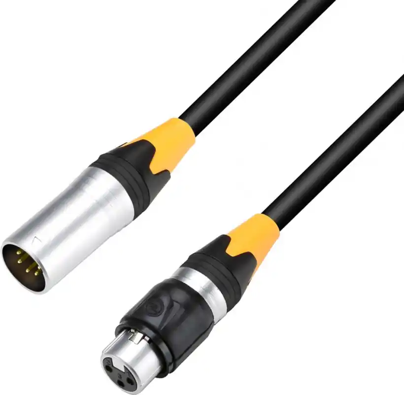 Preis Gesenkt Adam Hall Cables K 4 DGF 0020 IP 65 DMX Adapter XLR male 5-pin auf XLR