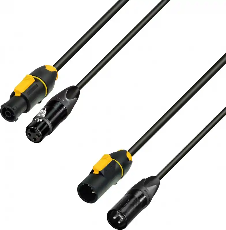 Adam Hall Cables 8101 PSDP 0300 N DMX- & Netzkabel PowerCon True In & Out 3m Wochenendangebot