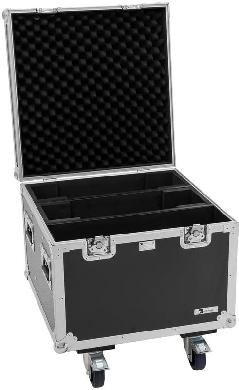 ROADINGER Flightcase PRO 2x IP Mega SWING mit Rollen Bestpreis