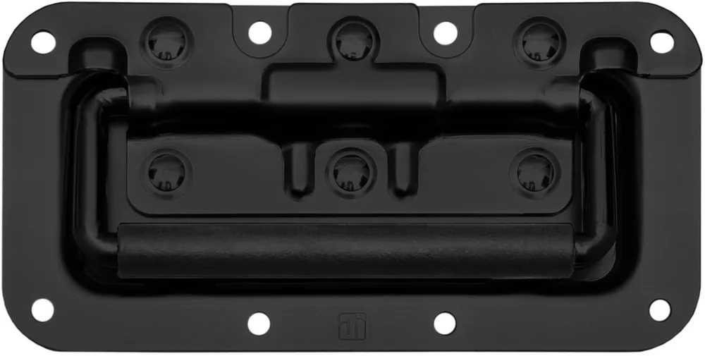 Bestseller Adam Hall Hardware 340822 BLK - Klappgriff mit PVC-Griff, klein und gefedert