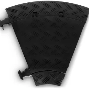 Defender MINI C MK2 | LEFT | BLACK - Kabelbrücke 3 Kanäle | schwarz | 45° Bogen links Angebot