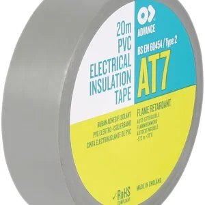 Advance Tapes AT7 PVC-Klebeband Grau - 19 mm - 20 m Sofort Bestellen