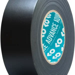 Rabatt Advance Tapes AT175 Industrielles wasserfestes Gewebeband Mattschwarzes Klebeband – 50 mm / 50 m