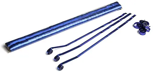 Magic FX Metallic Streamer 5m x 0,85cm - Blau Kostenfreie Lieferung