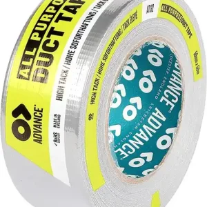 Gratis Versand Advance Tapes 58066 S Gaffa Klebeband silber 50 mm x 50m