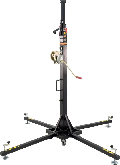 VMB - TE-064B Kurbelstativ Max 150kg, Höhe 535cm Teleskoplift Angebot