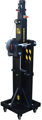 Fantek Lift T-105D Traversenlift, schwarz, max. Höhe 5.3m Solange Der Vorrat Reicht