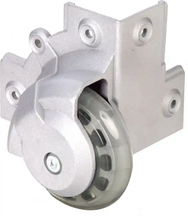 Jetzt Bestellen Adam Hall Hardware 37501 S Eckaufbaurolle mit weichem Rad 75 mm