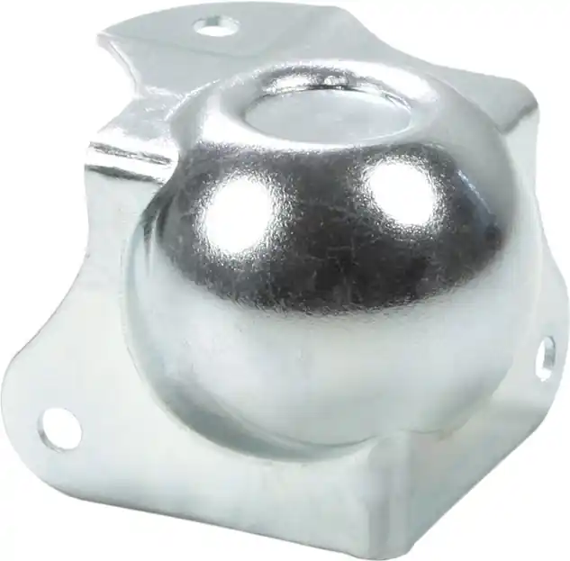 Adam Hall Hardware 41263 Kugelecke mittel mit integrierter L-Ecke 40 mm ge Neuheit