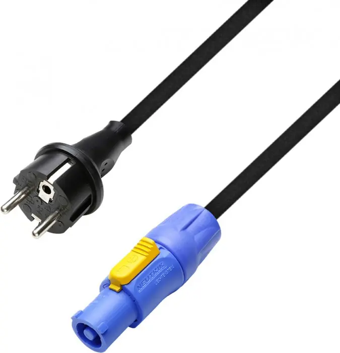 Direktkauf Adam Hall Cables 8101 PCON 0300 Power Cord CEE 7/7 - Powercon 1,5mm² 3m